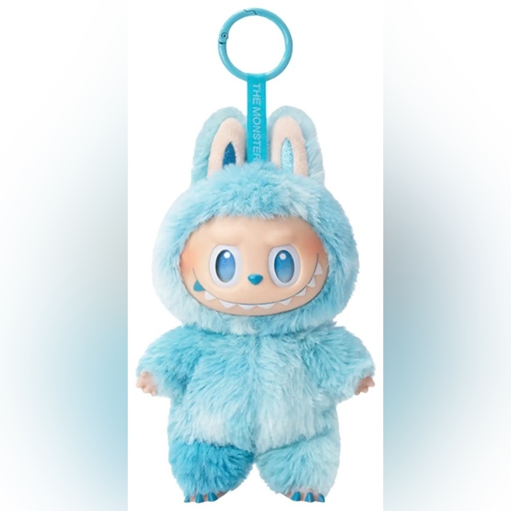 Pop Mart The Monsters Big Into Energy Hope Labubu Plush Pendant Keychain